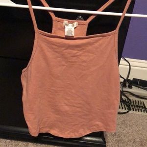 Light pink halter top